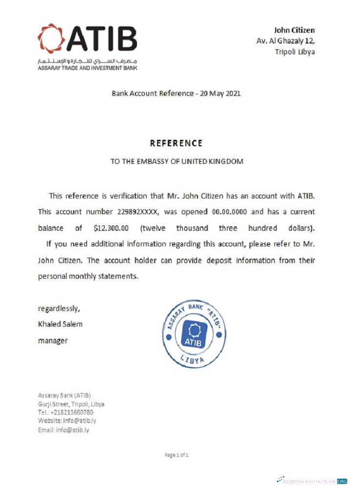 Download Libya Assaray Bank reference Photoshop template